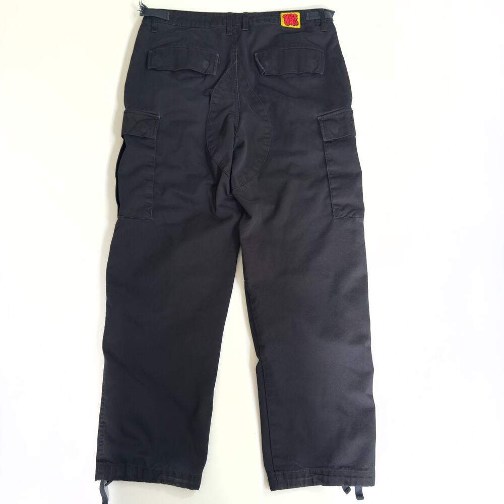Empyre Cargo Pants Men's Size 28 Black Tactical Utility Baggy Heavyweight Skate - Picture 9 of 10